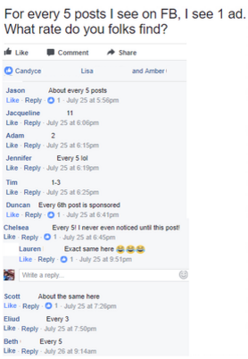 Facebook Ad Exposure Number of Ads People See on Facebook