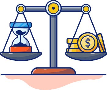 Balance between time and money